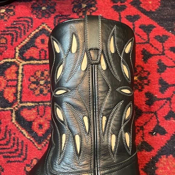 Ranch Road Sagebrush Black Boots - 6.5 - Picture 8 of 16